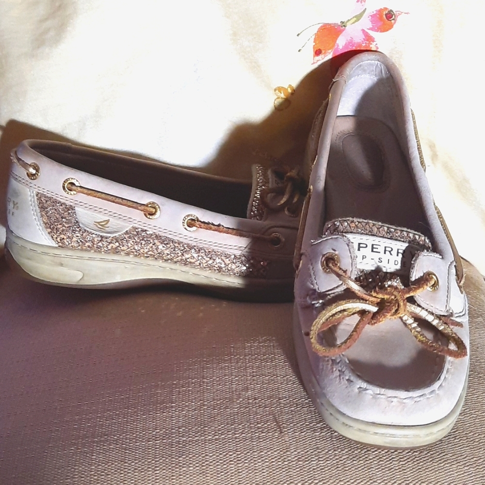 Sperry Top Siders women size 6.5 med Tan